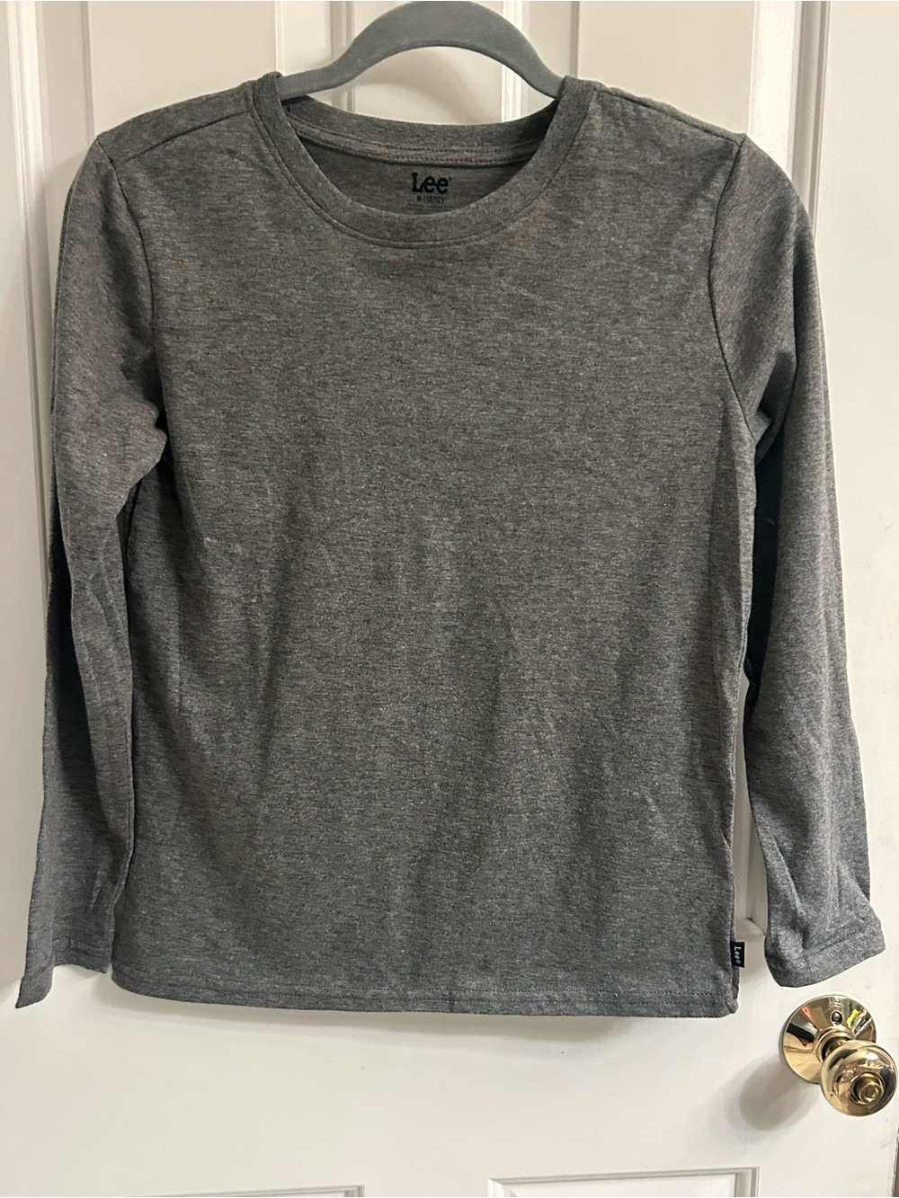 NWOT-Boys Lee Long Sleeve Gray Tee